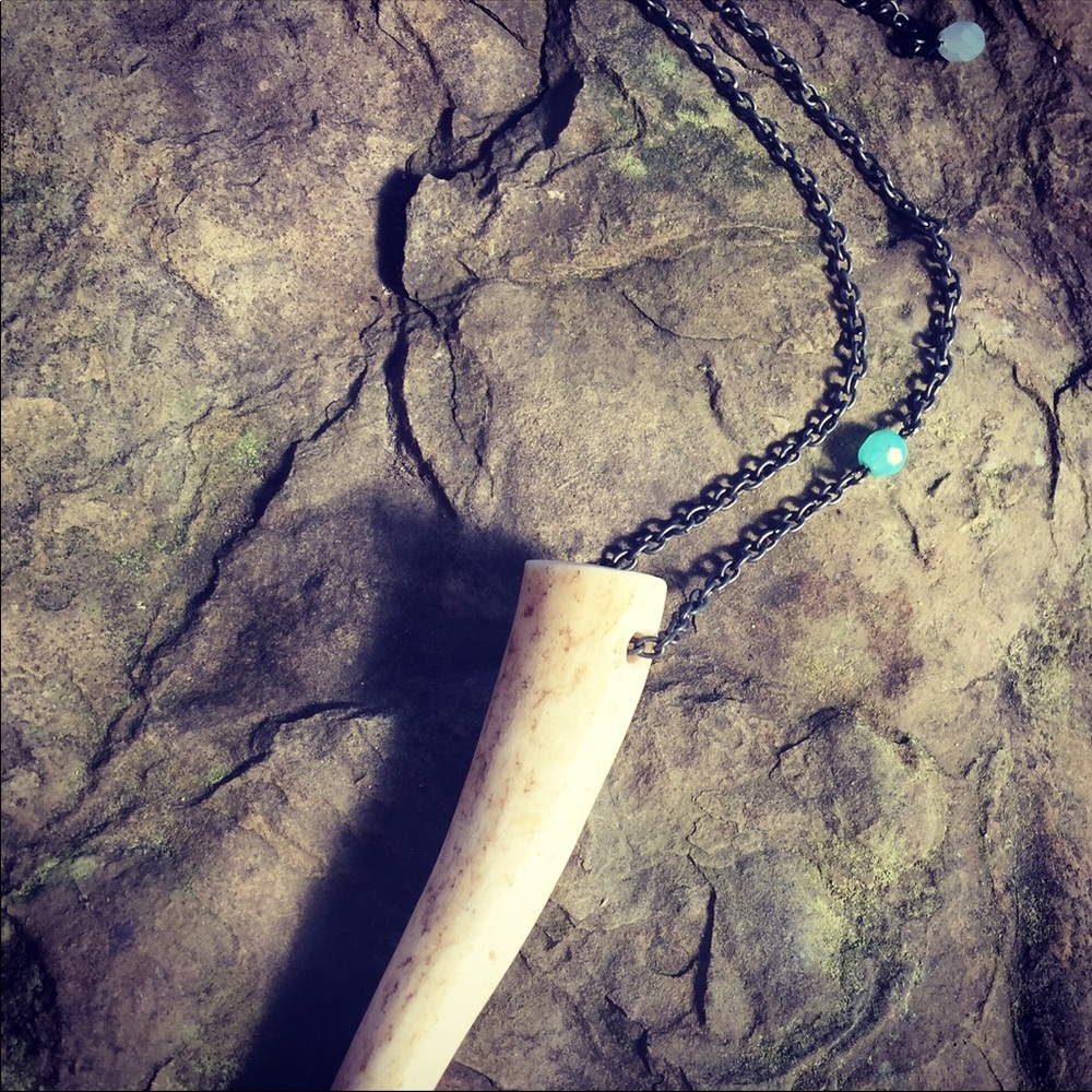 Antler necklace